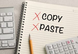 copy and paste concept